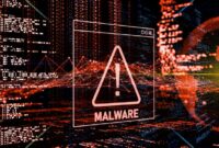 Ilustrasi serangan malware.